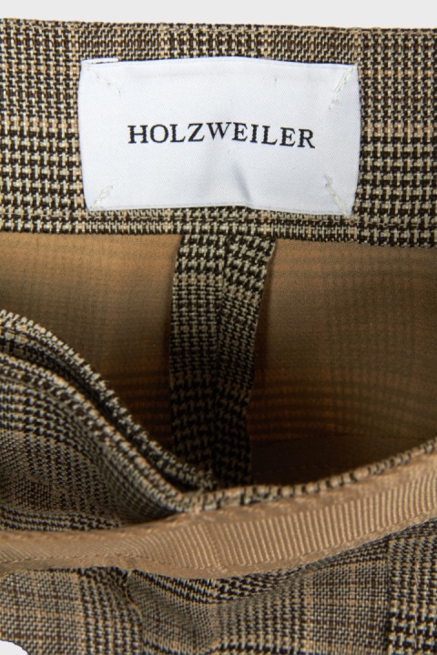 HOLZWEILER fantastyczna norweska spódnica cargo kieszonki pastelowy beż S