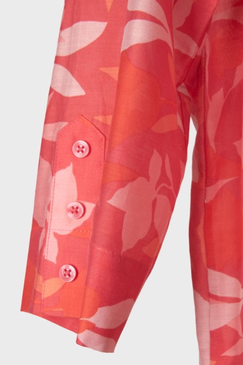 MARKS&SPENCER bluzka koszulowa mięciutka bawełna jedwab słodki kolor 40