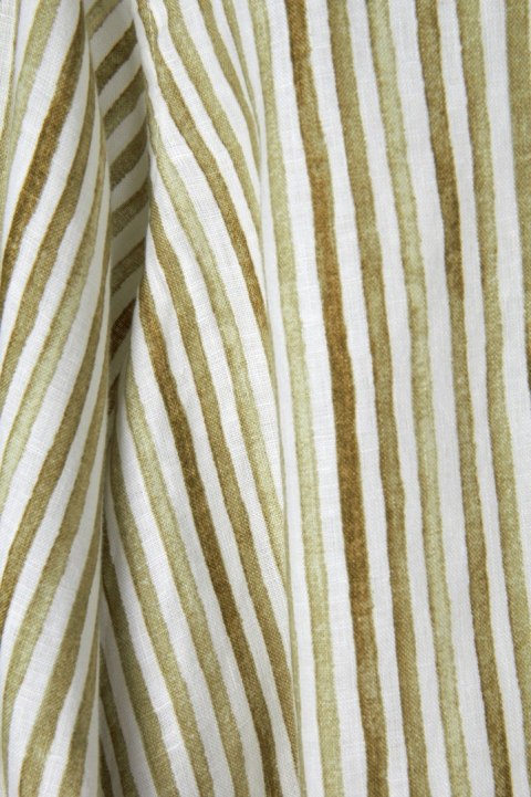 MARKS&SPENCER bluzka koszulowa mięciutki len oversize bright sage M/L