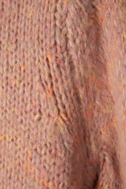 MARY'S by MARY mięciutki sweter melanż doskonała jakość M