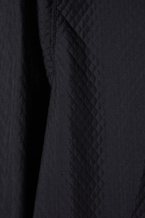 NIKE SHIELD lekka kurtka wiatrówka z kapturem czerń mięciutki aksamit M