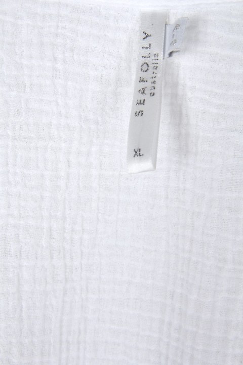 SEAFOLLY AUSTRALIA mięciutka sukienka muślinowa bawełna śnieżna biel L/XL