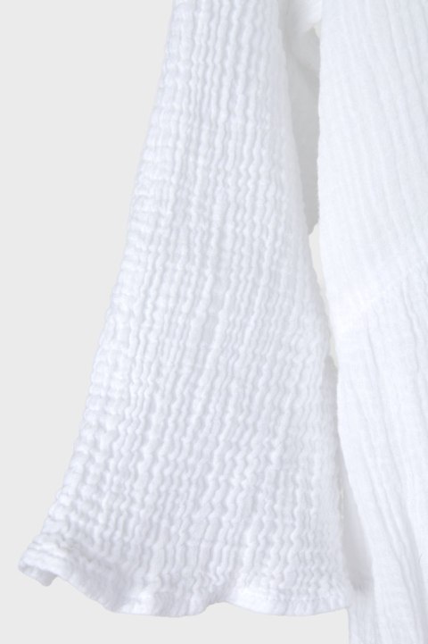 SEAFOLLY AUSTRALIA mięciutka sukienka muślinowa bawełna śnieżna biel L/XL