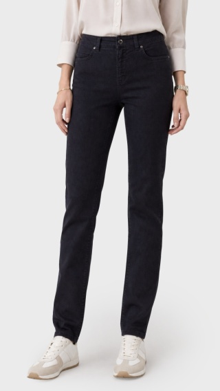 TRUSSARDI JEANS niezwykle mięciutkie spodnie bawełna lyocell elastan 27