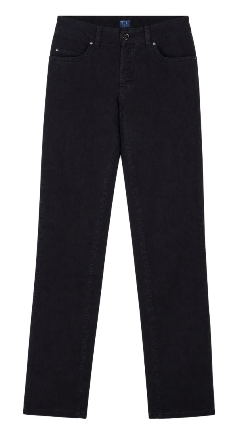 TRUSSARDI JEANS niezwykle mięciutkie spodnie bawełna lyocell elastan 27