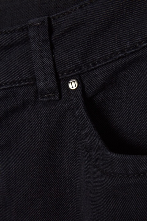 TRUSSARDI JEANS niezwykle mięciutkie spodnie bawełna lyocell elastan 27